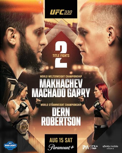 UFC 330 | Makhachev vs. Machado Garry16 Aug